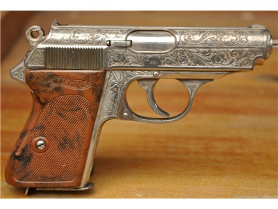 WALTHER MODEL PPK .22 Caliber Factory Engraved 1935 RARE