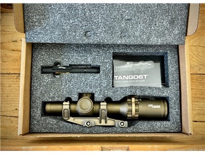 PENNY START: Sig Sauer Tango 6T 1-6x24 30mm MRAD DWLR-5.56 Illuminated LNIB