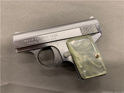 Bauer Firearms Automatic Baby Browning Clone .25 ACP 2” Pearl Grips!