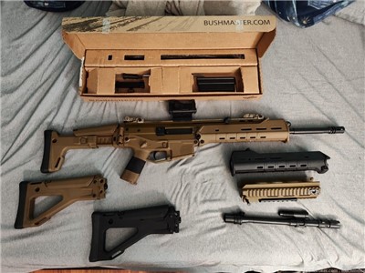Bushmaster ACR Windham FDE 16" with lots of extras