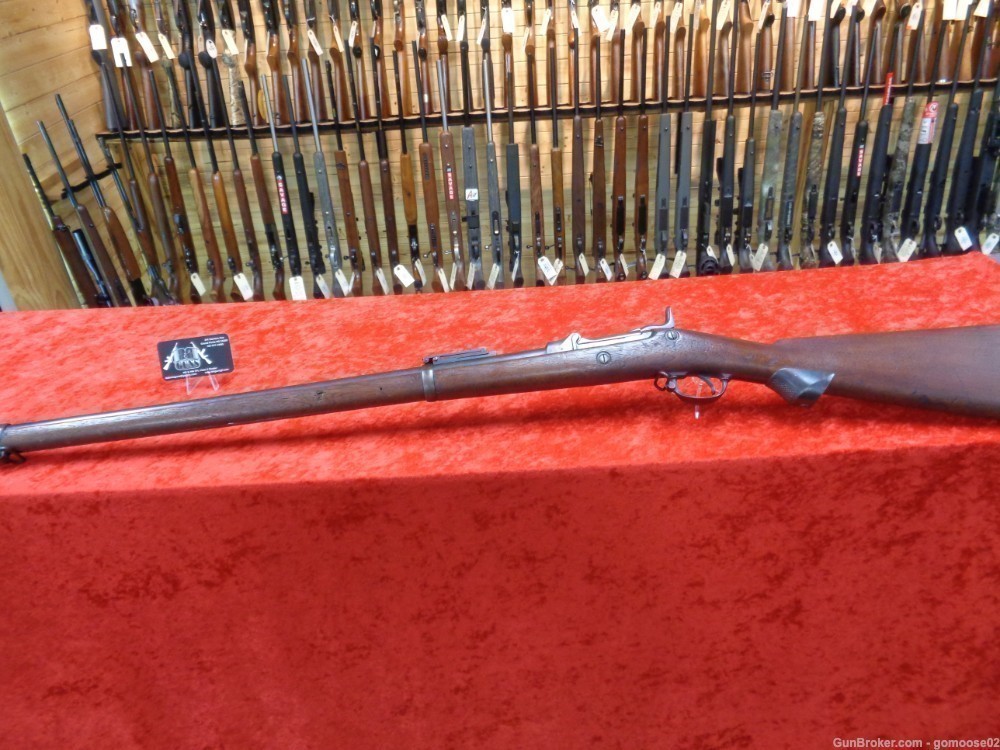 1890 US Springfield Model 1873 45/70 Govt Trapdoor Rifle ANTIQUE WE TRADE!-img-9