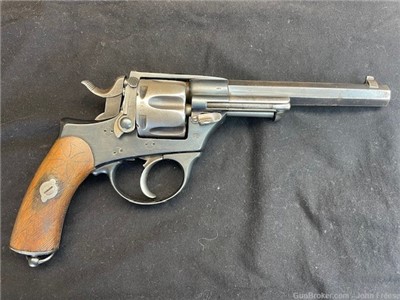 Swiss Ordnance 1872/78 Revolver Mfg in Belgium by Pirlot Frères Liège