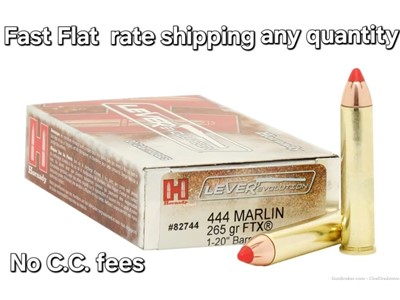 450 marlin ammo hornady 325 gr. Ballistic tip 20 rds  no cc fee