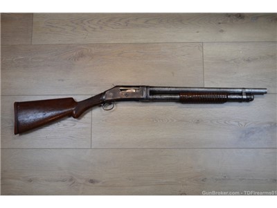 Winchester 1897 12 gauge riot style 18" slam fire c&r