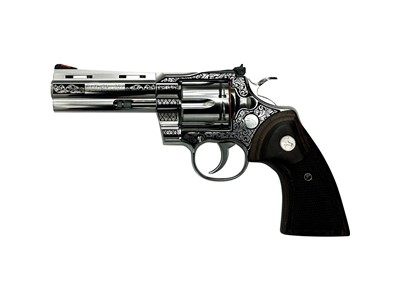 Colt Python .357 MAG 4.25in Brl Stainless Filigree Frame and Barrel
