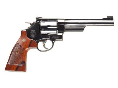 Smith & Wesson 150256 25 Classic 45 Colt (LC) 6 Round 6.50" Blued Walnut Gr