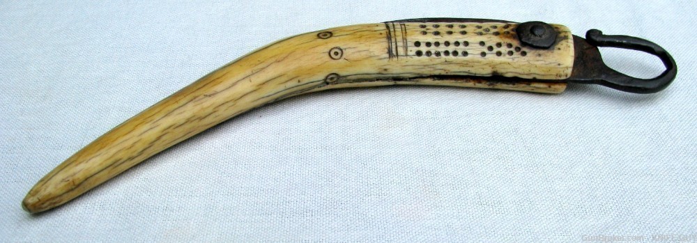 UNIQUE ANTIQUE NAUTICAL / MARITIME FOLK ART HAND MADE SAILORS KNIFE c.1750 -img-13