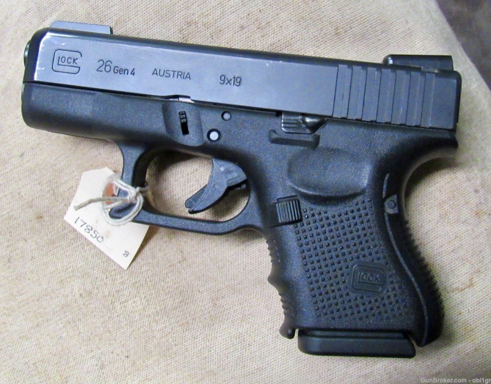 Glock 26Gen4 26 9mm Pistol in Box Gen 4 .01 NO RESERVE-img-5