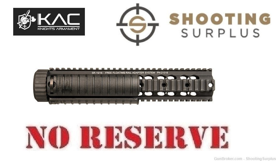 Knights Armament Company Free Float Rifle RAS Handguard KM21318 12 ...