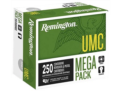 Remington UMC 380 ACP, 95 Gr, FMJ Mega Pack 250rds (23721)