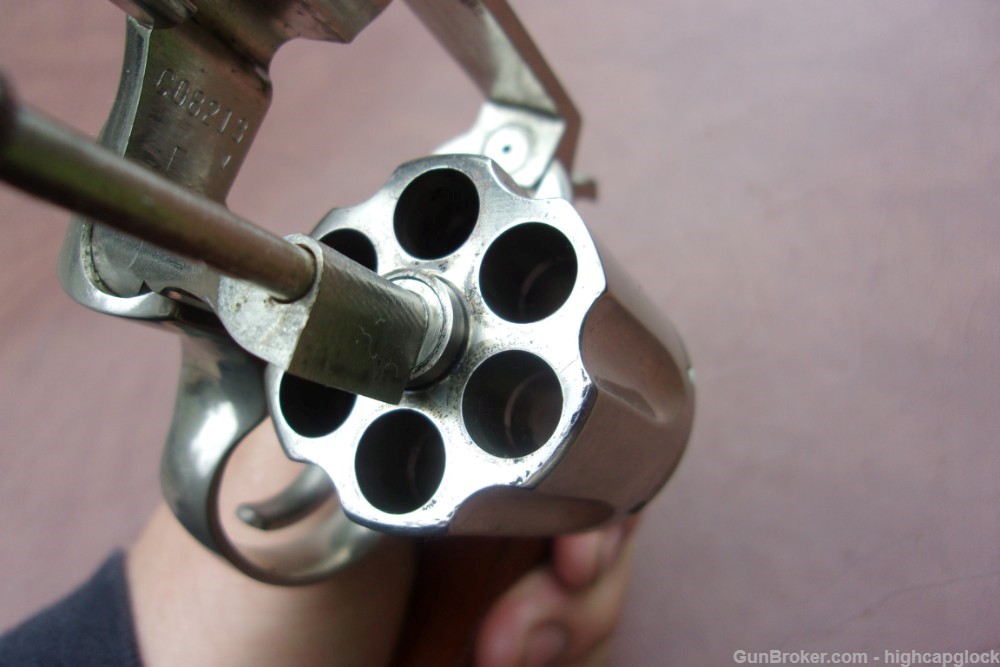 Colt Detective Special .38 Spcl 2" Nickel Revolver 1972 NICE Gun $1START-img-12
