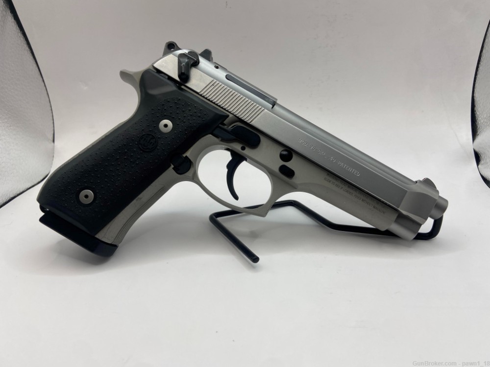 BERETTA 96 5" BARREL .40 S&W WITH 2 MAGS AND BOX (USED) -img-3