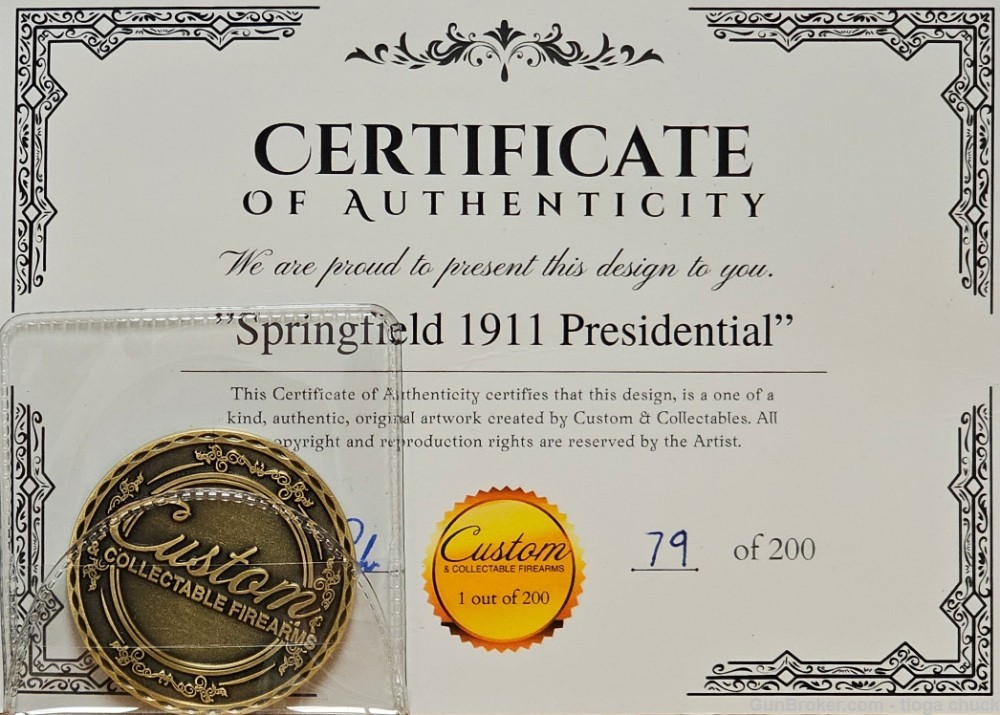 Springfield 1911 Presidential 45 Auto *Only 200 Made* NEW IN BOX-img-2