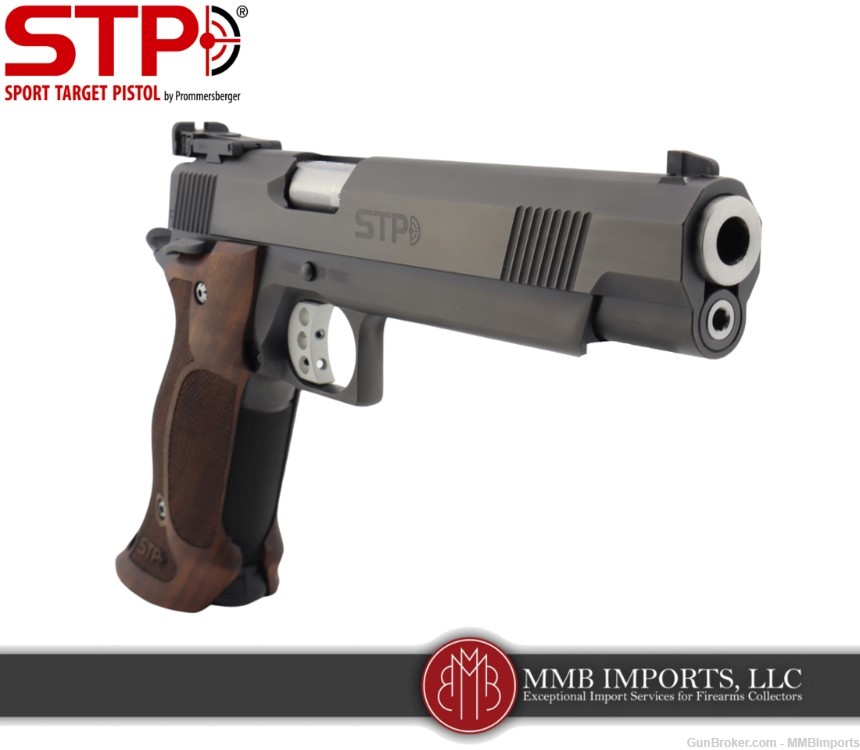 100% German Made: STP TM (Target Master) 6.0 9x19 Target Pistol-img-5