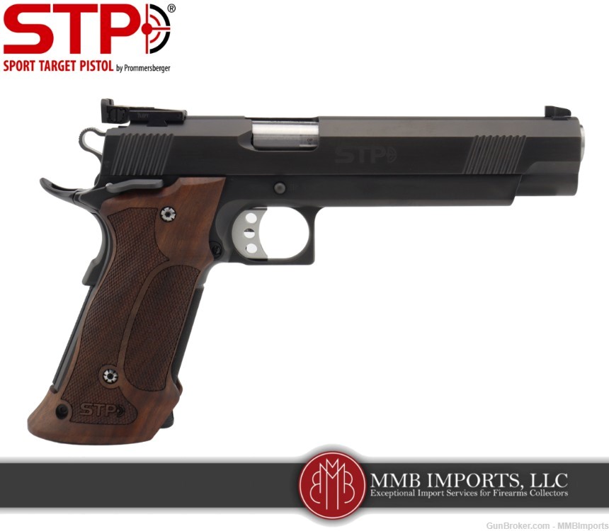 100% German Made: STP TM (Target Master) 6.0 9x19 Target Pistol-img-2