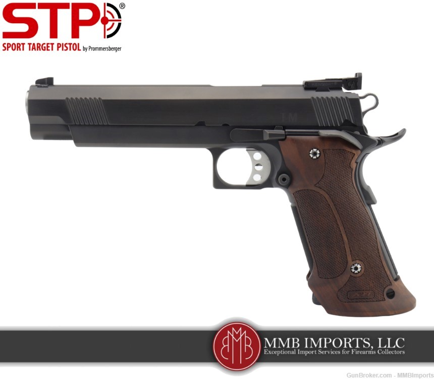 100% German Made: STP TM (Target Master) 6.0 9x19 Target Pistol-img-1