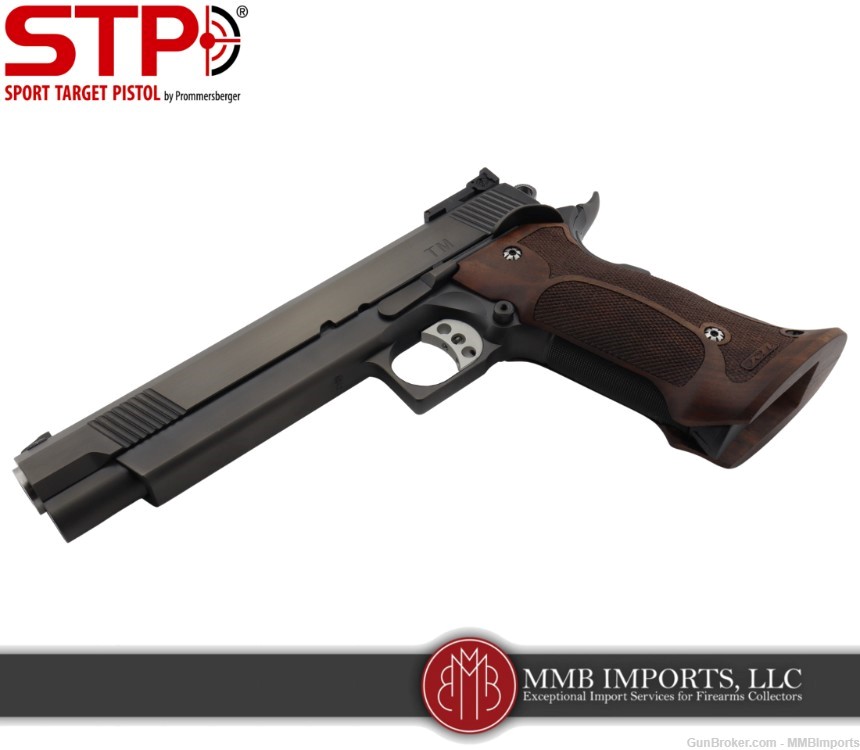 100% German Made: STP TM (Target Master) 6.0 9x19 Target Pistol-img-3