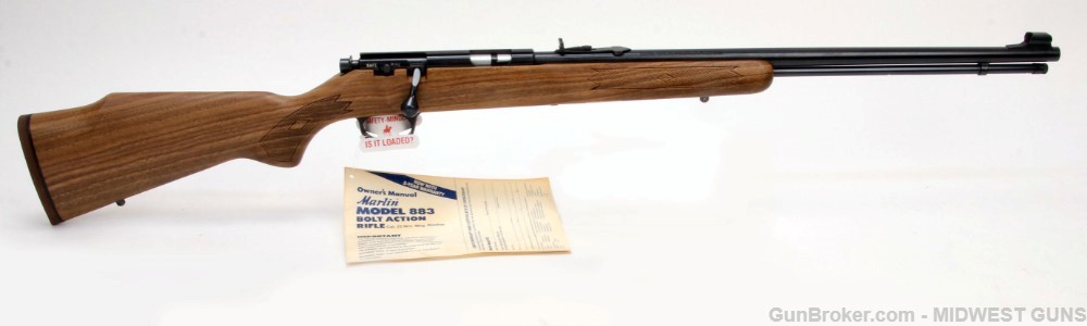 Marlin Model 883 .22Mag  Bolt Action Rifle  In The Box  1990-img-0