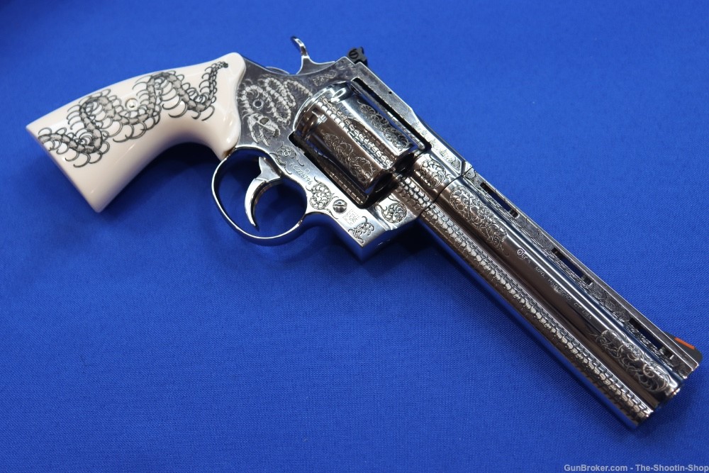 Colt ANACONDA Revolver Untamed Series 44MAG Engraved Stainless 1 of 200 NEW-img-9