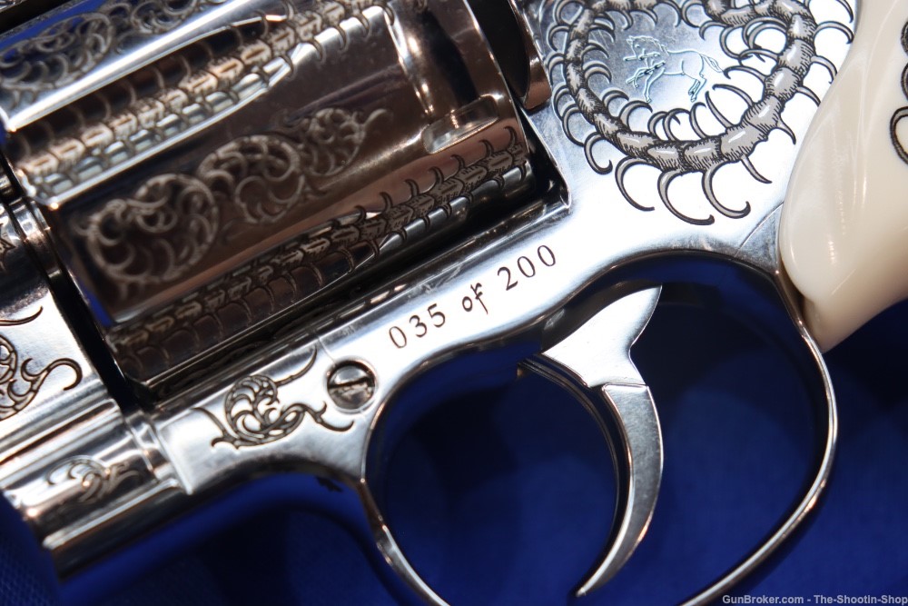 Colt ANACONDA Revolver Untamed Series 44MAG Engraved Stainless 1 of 200 NEW-img-27