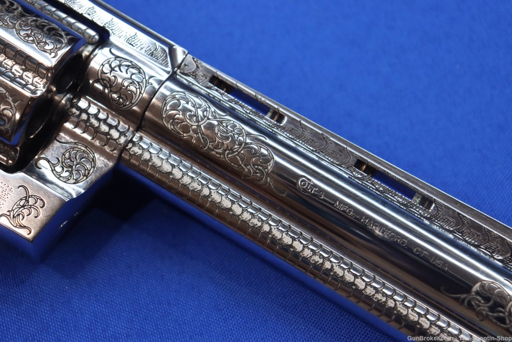 Colt ANACONDA Revolver Untamed Series 44MAG Engraved Stainless 1 of 200 NEW-img-11