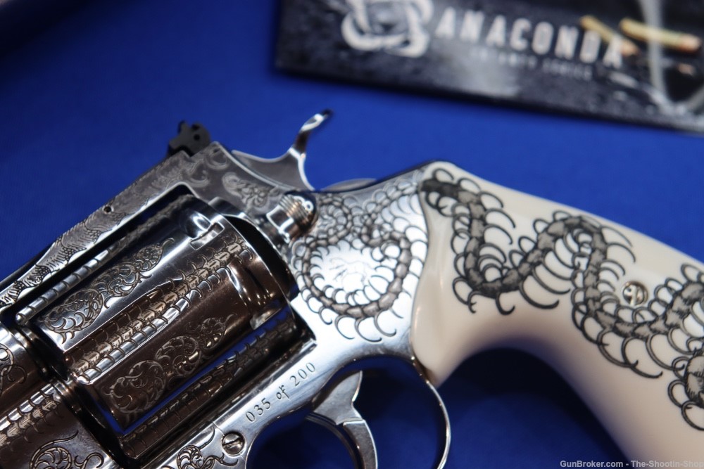 Colt ANACONDA Revolver Untamed Series 44MAG Engraved Stainless 1 of 200 NEW-img-6