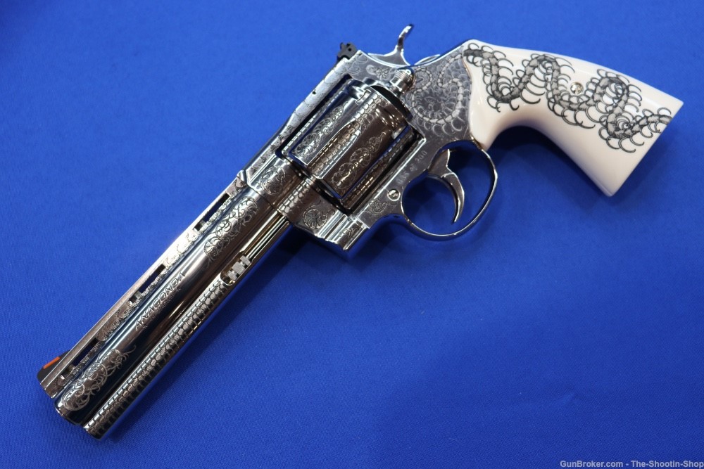 Colt ANACONDA Revolver Untamed Series 44MAG Engraved Stainless 1 of 200 NEW-img-30