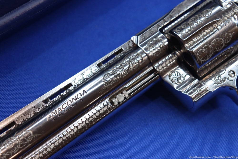 Colt ANACONDA Revolver Untamed Series 44MAG Engraved Stainless 1 of 200 NEW-img-3