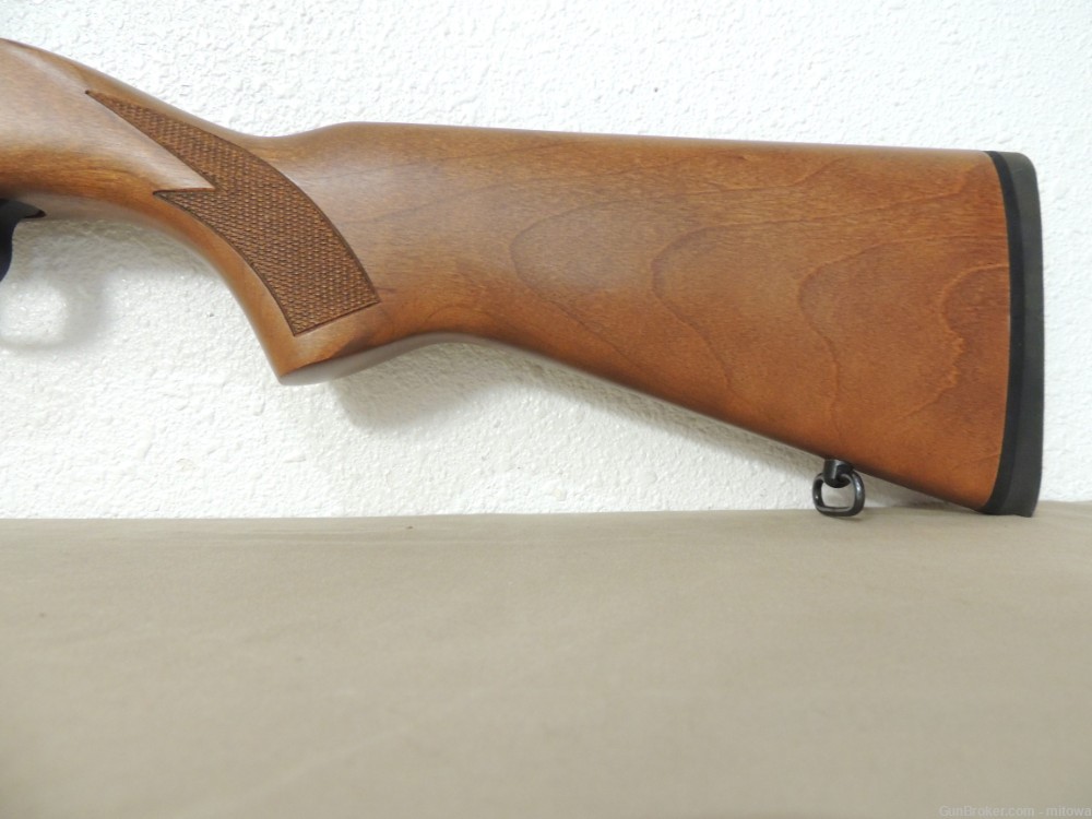 Stainless Ruger 10/22 Carbine Semi Auto .22 LR Checkered Wood Stock 22” NIB-img-9