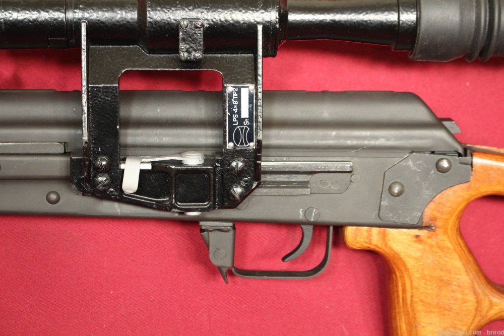 Romanian FPK Dragunov PSL 7.62X54R Semi Auto Rifle W/POSP Scope, 4x Mags-img-23