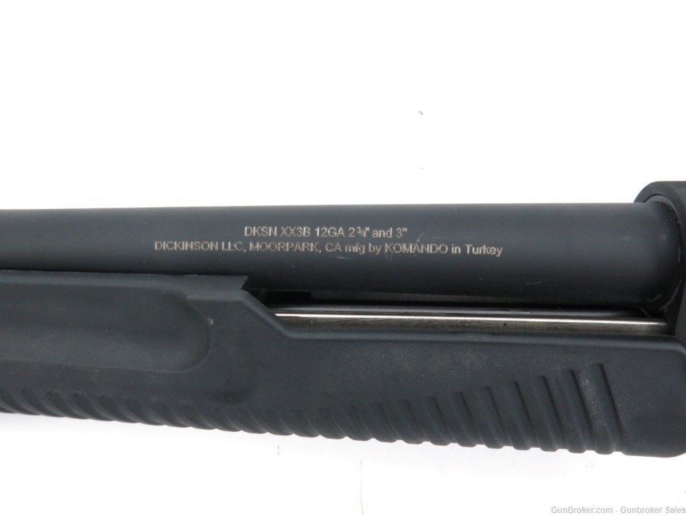 Dickinson XX3B 12GA 18.5" Pump-Action Shotgun w/ Case-img-5