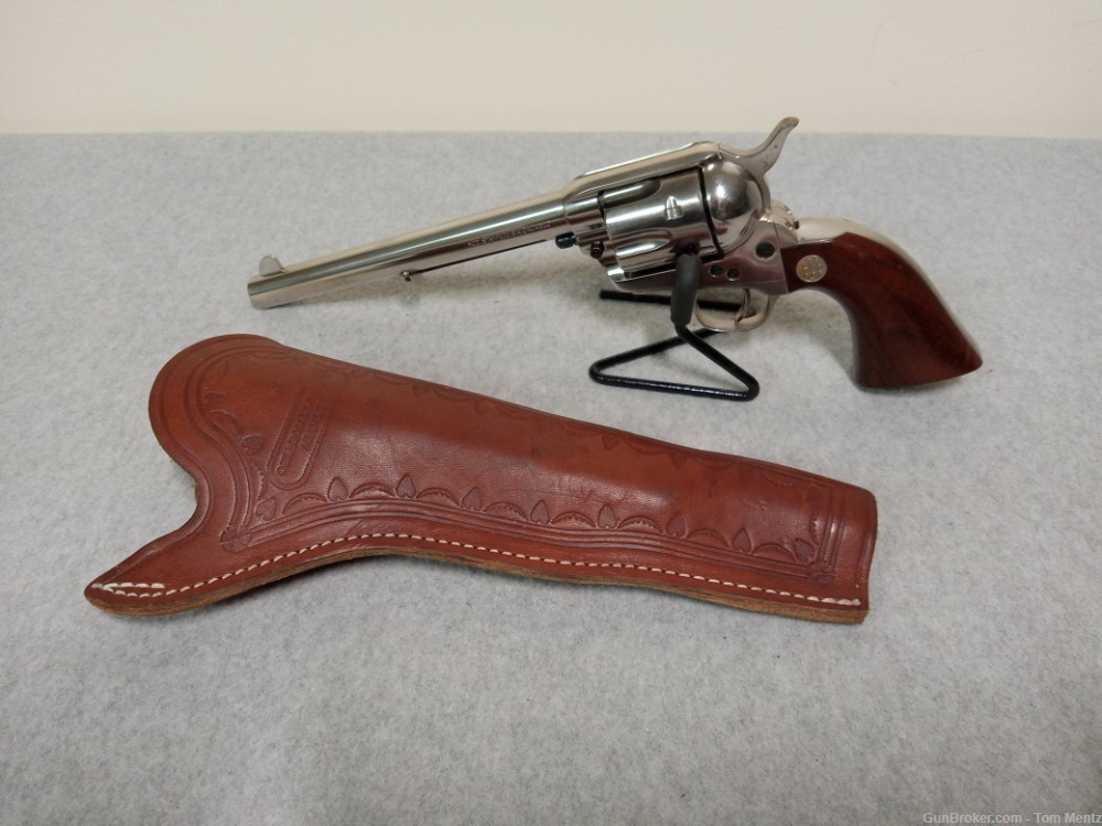 Beretta A. Uberti Stampede SA Revolver, 45LC, 7.5" Barrel, Holster-img-0