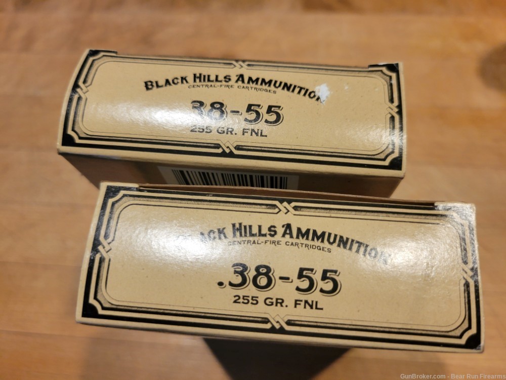 Black Hills 38-55 caliber ammo 40 rounds 2 boxes Factory 255 grain lead-img-2