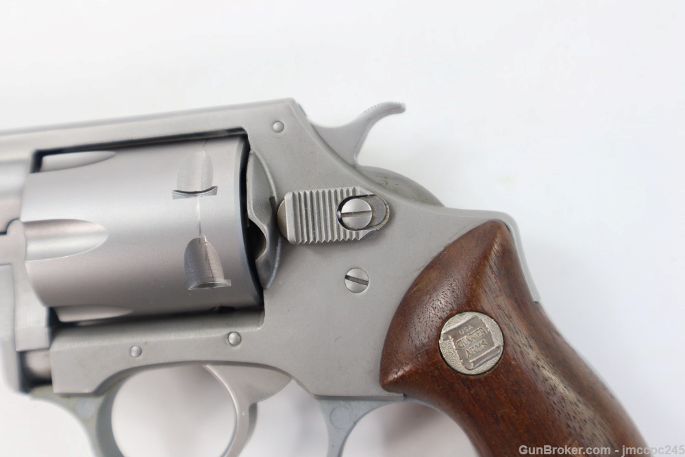 Nice Stainless Charter Arms Pathfinder .22 Magnum Revolver W/ Box 2" Barrel-img-8