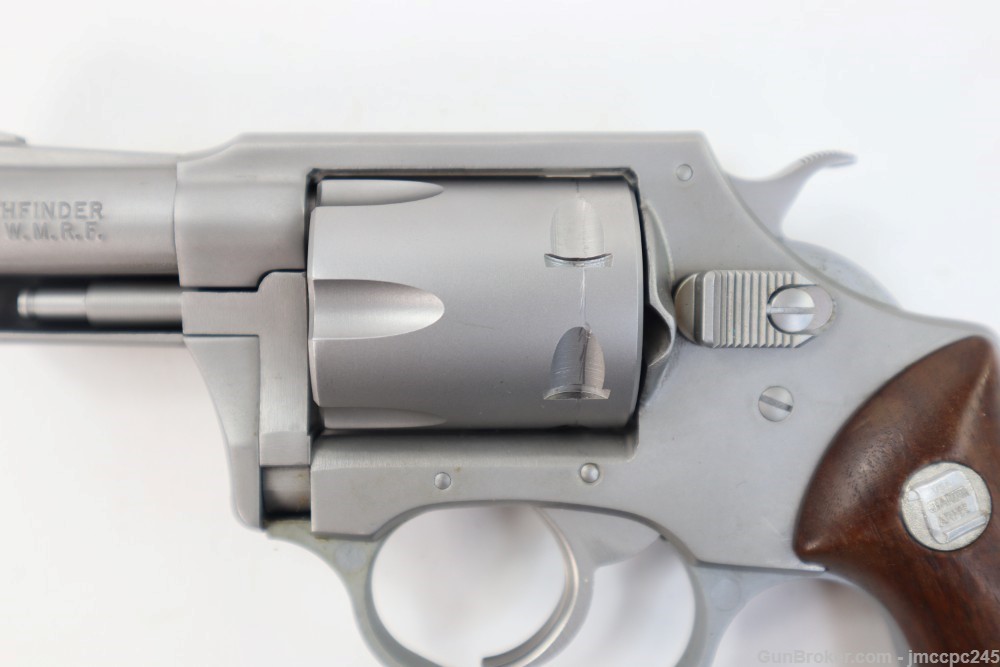 Nice Stainless Charter Arms Pathfinder .22 Magnum Revolver W/ Box 2" Barrel-img-10