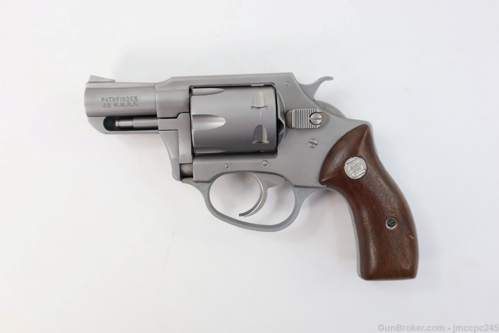 Nice Stainless Charter Arms Pathfinder .22 Magnum Revolver W/ Box 2" Barrel-img-6