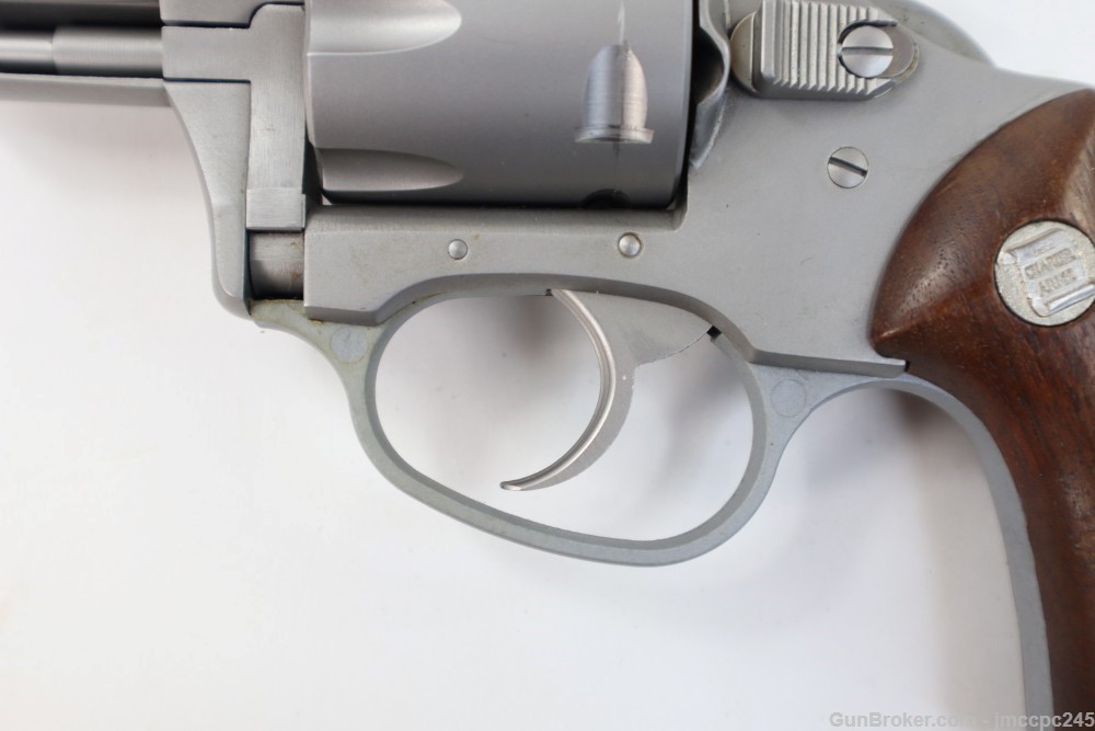 Nice Stainless Charter Arms Pathfinder .22 Magnum Revolver W/ Box 2" Barrel-img-9
