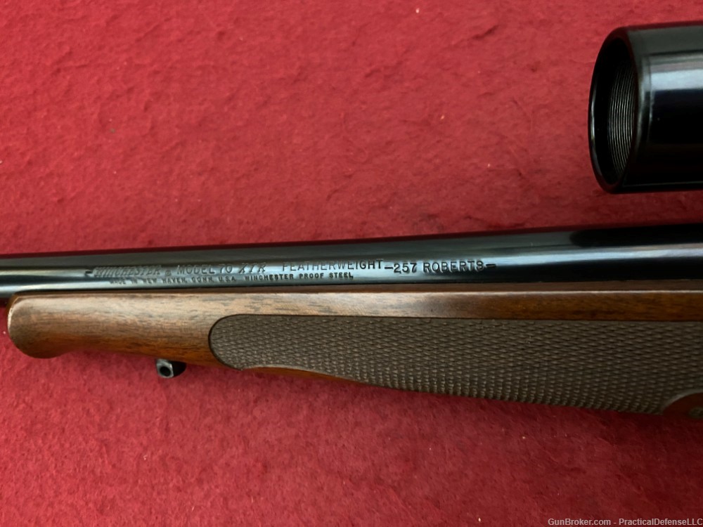 Near Mint Winchester Model 70 XTR Featherweight .257 Roberts made in 1981-img-79