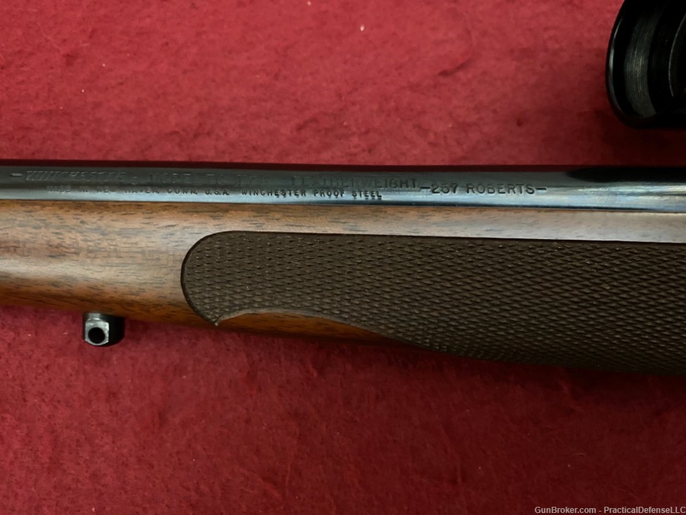 Near Mint Winchester Model 70 XTR Featherweight .257 Roberts made in 1981-img-70