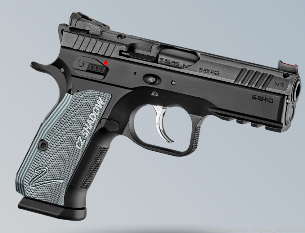 PENNY AUCTION NEW CZ SHADOW 2 COMPACT OPTIC READY 9mm SKU 91252 -img-1