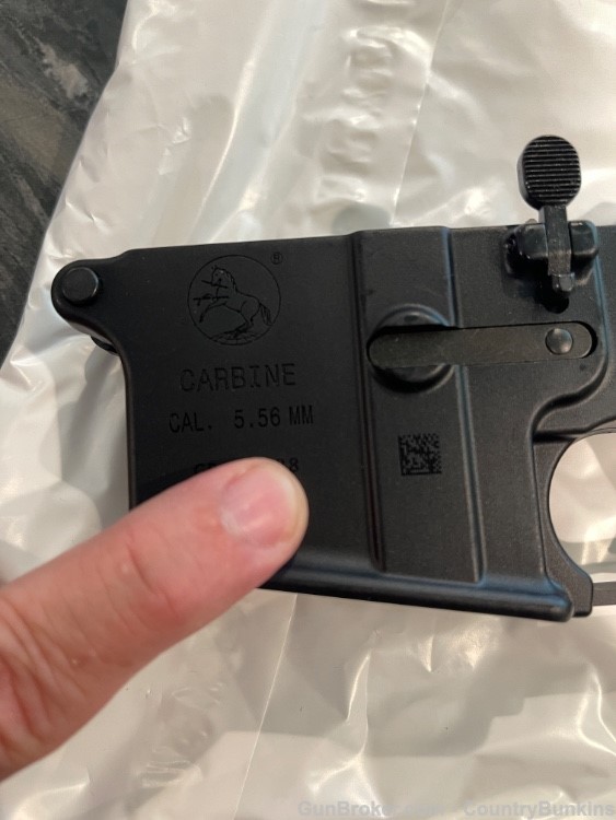 Colt Carbine Virgin Lower Receiver - Pistol Legal SP633784 Complete AR15 M4-img-1