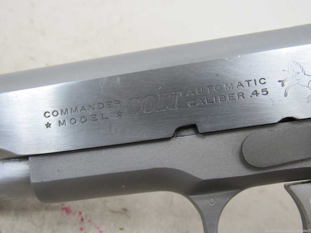  Colt Lightweight Commander 1911 $.01 Start No Reserve 45 ACP-img-5