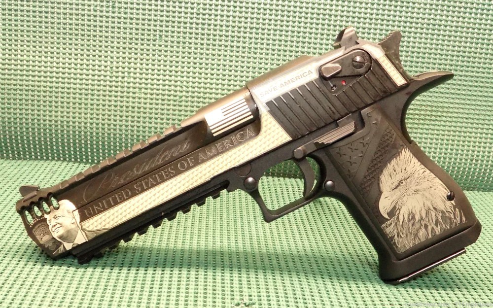 Desert Eagle Trump Promise 50AE #DE50TPR Limited Edition New FREE SHIP-img-3