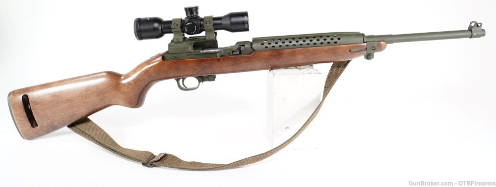 Universal M1 Carbine .30 Carbine Green with BSA 4x30 Scope-img-0