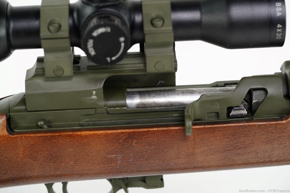 Universal M1 Carbine .30 Carbine Green with BSA 4x30 Scope-img-18