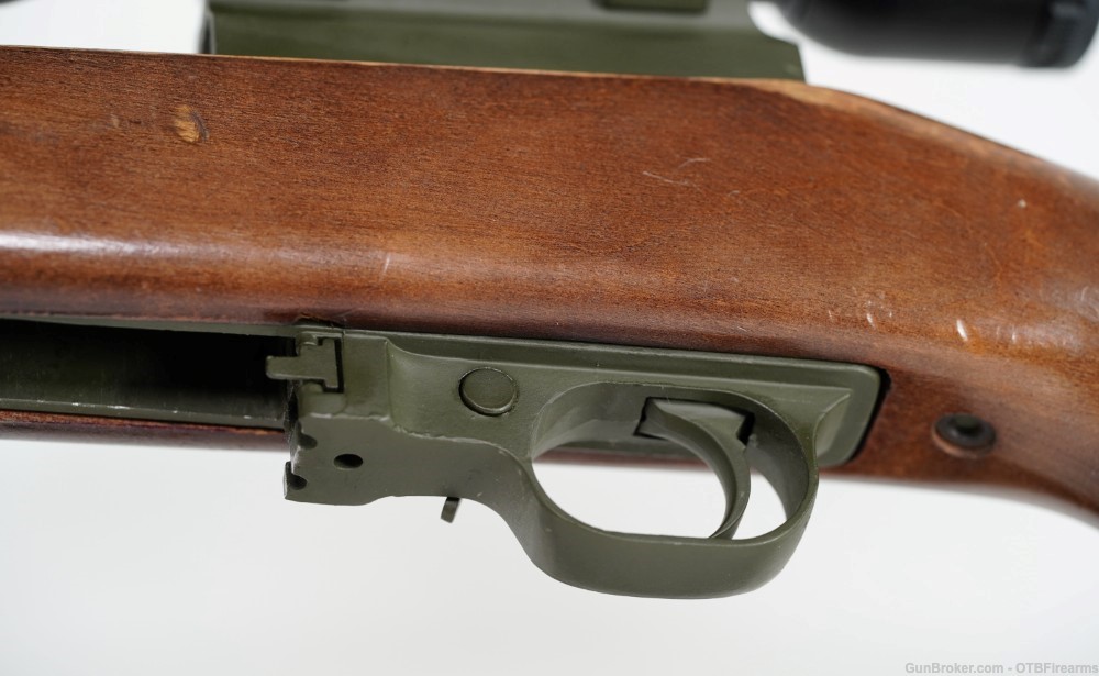 Universal M1 Carbine .30 Carbine Green with BSA 4x30 Scope-img-13