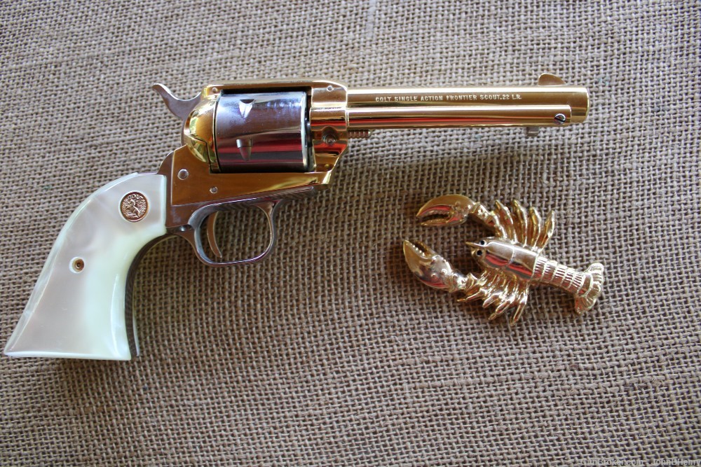 Colt Frontier Scout Maine Sesquicentinnial 1820-1970 22LR In Box!!-img-15
