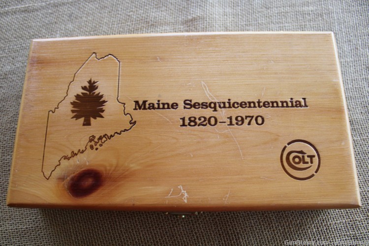 Colt Frontier Scout Maine Sesquicentinnial 1820-1970 22LR In Box!!-img-2
