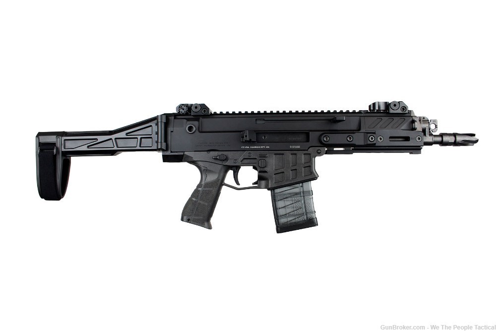 SB Tactical CZ BREN Pistol Stabilizing Brace Folding NEW Black-img-0