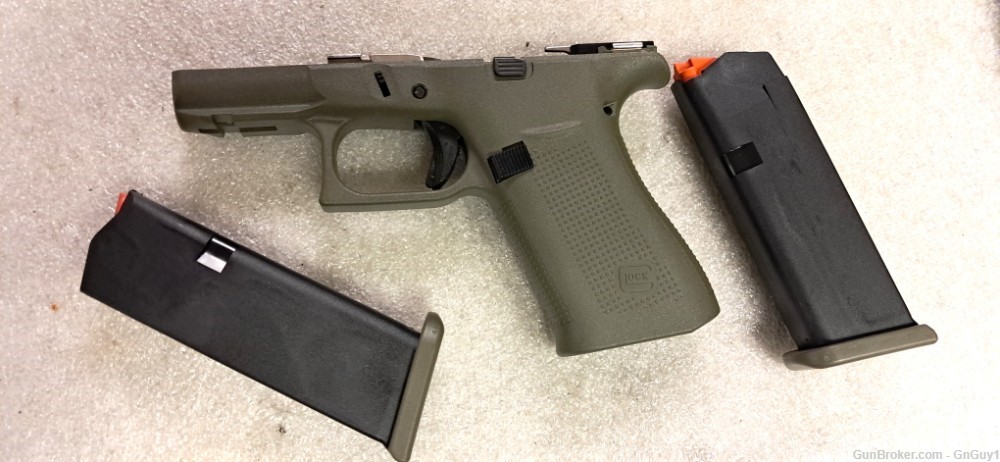 Glock OEM Molded Battlefield Green MOS Lower 43x 43 x 48 Case 9mm 9 mm-img-0